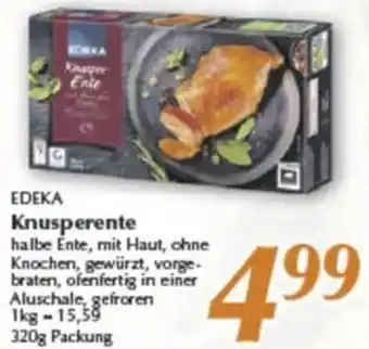 inkoop EDEKA Knusperente 320g Packung Angebot