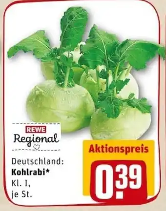 REWE PETZ Kohlrabi Angebot