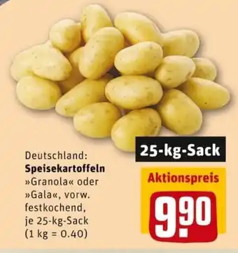 REWE PETZ Speisekartoffeln 25kg Angebot