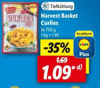 Lidl Harvest basket curlies Angebot