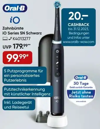 Galeria Oral-B Zahnbürste iO Series 5N Schwarz Angebot