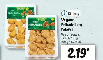 Lidl Vegane frikadellen falafel Angebot