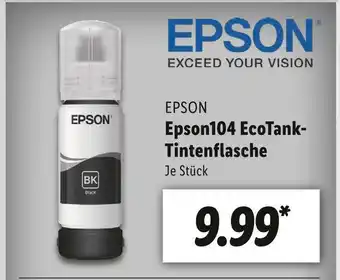 Lidl Epson epson104 ecotank-tintenflasche Angebot