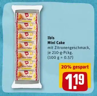 REWE Ibis kekse mini cake Angebot