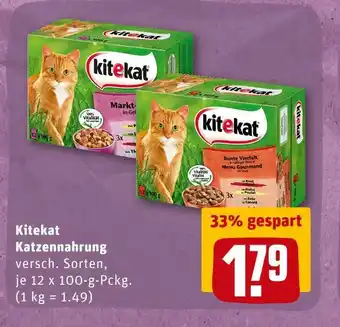 REWE Kitekat katzennahrung Angebot