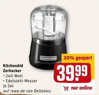 REWE Kitchenaid zerhacker Angebot