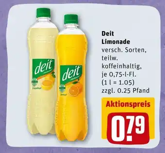 REWE Deit limonade Angebot