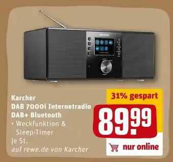 REWE Karcher dab 7000i internetradio dab+ bluetooth Angebot