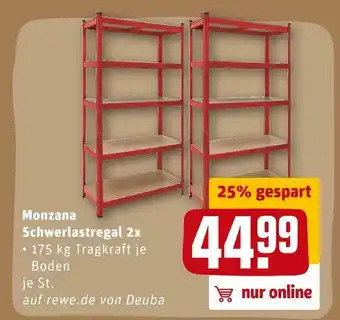 REWE Monzana schwerlastregal Angebot