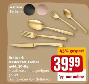 REWE Echtwerk besteckset avelino Angebot