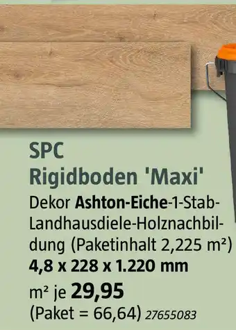 Bauhaus SPC Rigidboden 'Maxi' Angebot