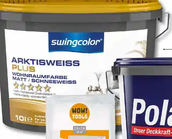 Bauhaus swingcolor Wandfarbe Arktisweiß Plus 10 L Angebot