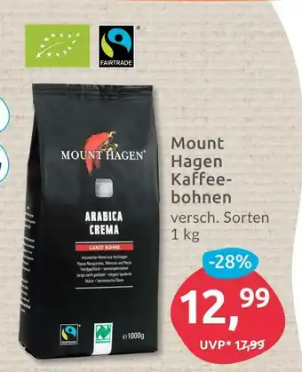 Budni Mount hagen kaffeebohnen Angebot