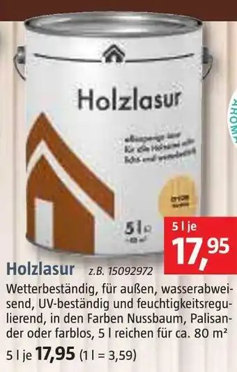 Bauhaus Holzlasur Angebot