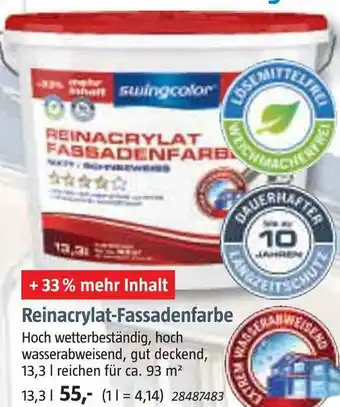 Bauhaus Reinacrylat-fassadenfarbe Angebot