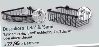 Bauhaus Duschkorb 'lela' & 'sami' Angebot