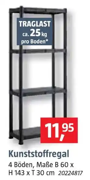 Bauhaus Kunststoffregal Angebot