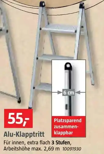 Bauhaus Alu-klapptritt Angebot