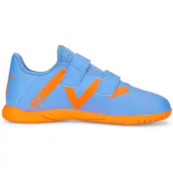 Intersport Puma kinder fussball-hartplatzschuhe future play it v jr blue glimmer-puma white-ultra 32 Angebot