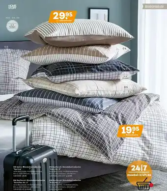 Möbel Kraft Home story renforcé- oder satin-wendebettwäsche Angebot