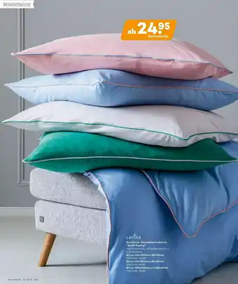 Möbel Kraft Lavida renforcé-wendebettwäsche "solid piping" Angebot