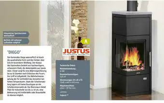 Bauhaus Justus kaminofen 'diego' Angebot