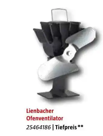 Bauhaus Lienbacher ofenventilator Angebot