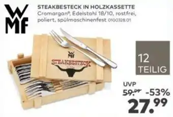 porta WMF STEAKBESTECK IN HOLZKASSETTE Angebot