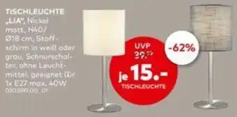 porta TISCHLEUCHTE „LIA" Angebot