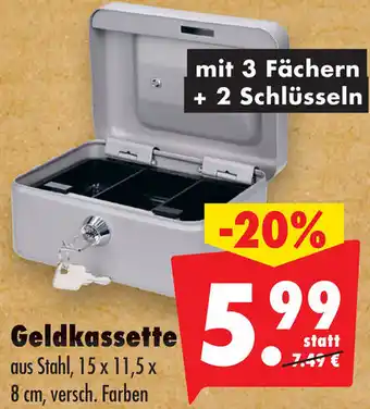Mäc Geiz Geldkassette Angebot