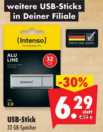 Mäc Geiz (Intenso) USB-Stick 32 GB-Speicher Angebot