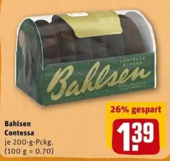 REWE PETZ Bahlsen Contessa 200g Angebot