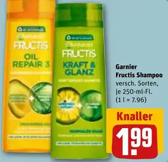 REWE Garnier Fructis Shampoo 250 ml Fl. Angebot