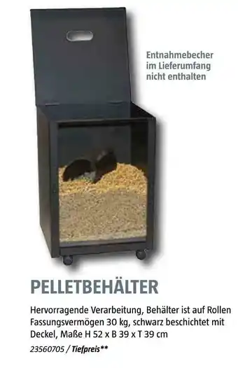 Bauhaus Pelletbehälter Angebot