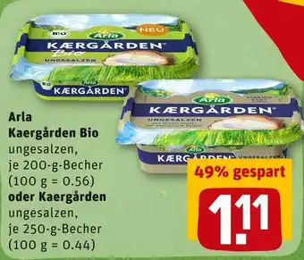 REWE Arla kaergården bio oder kaergården Angebot