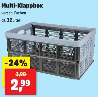 Thomas Philipps Multi-Klappbox ca. 32 Liter Angebot