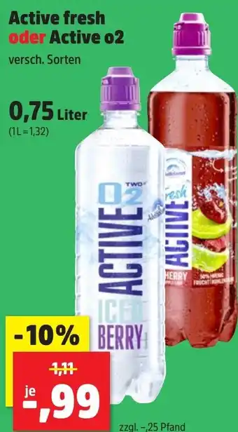 Thomas Philipps Active fresh oder Active 02, 0,75 Liter Angebot