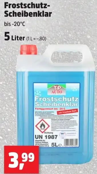 Thomas Philipps TP AUTO Frostschutz-Scheibenklar 5 Liter Angebot