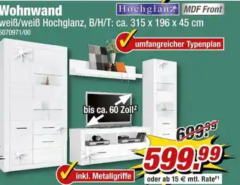 Poco Wohnwand Angebot