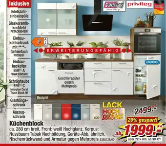 Poco Express und privileg küchenblock Angebot