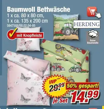 Poco Herding baumwoll bettwäsche Angebot