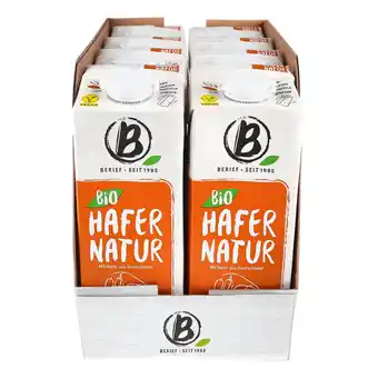 Netto Marken-Discount Berief bio hafer drink natur 1 liter, 8er pack Angebot