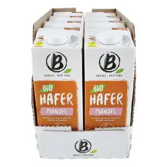 Netto Marken-Discount Berief bio hafer mandel drink 1 liter, 8er pack Angebot