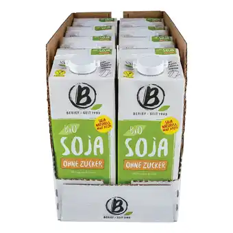 Netto Marken-Discount Berief bio soja drink ohne zucker 1 liter, 8er pack Angebot