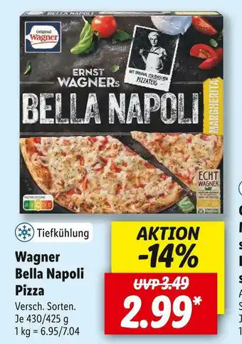 Lidl Wagner bella napoli pizza Angebot