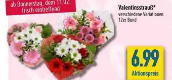 diska Valentinsstrauß Angebot