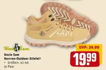 REWE PETZ Uncle Sam Herren Outdoor Stiefel Angebot