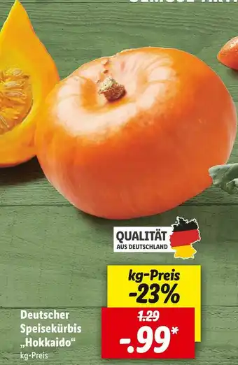 Lidl Speisekürbis „hokkaido“ Angebot