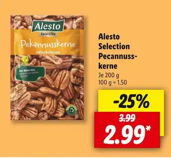 Lidl Alesto selection pecannusskerne Angebot