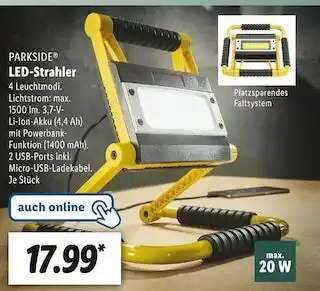 Lidl Parkside led-strahler Angebot